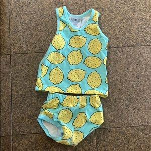 Purl Lamb Lemon Two Piece